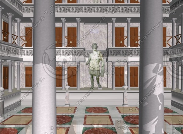 3ds roman busts column - busts.3ds by MCN2304